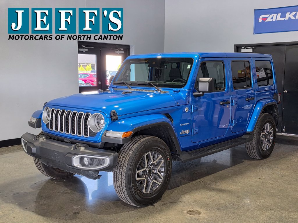 Used 2024 Jeep Wrangler Unlimited Sahara w/ Technology Group AWD/4WD image 1