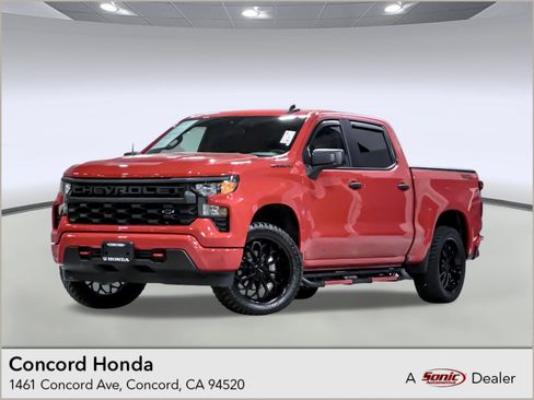 Used 2023 Chevrolet Silverado 1500 Custom w/ LPO, Dark Essentials Package image 1