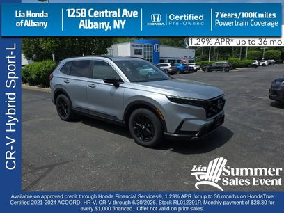 Certified 2024 Honda CR-V Sport-L