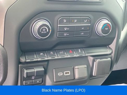 Certified 2024 Chevrolet Silverado 1500 Custom w/ Turbomax Blackout Package AWD/4WD image 12
