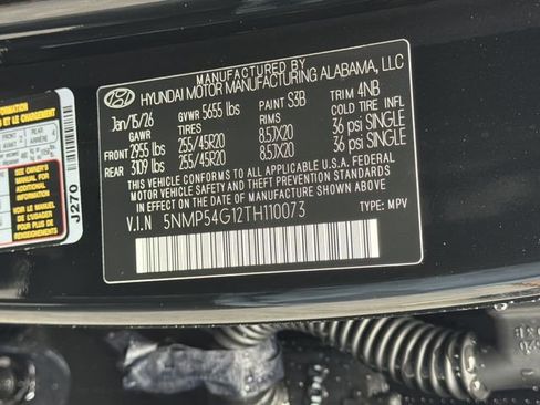 New 2026 Hyundai Santa Fe Calligraphy image 34