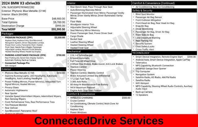 Used 2024 BMW X3 xDrive30i w/ Premium Package AWD/4WD image 18