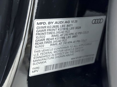 Certified 2026 Audi Q8 Premium Plus w/ Premium Plus Package AWD/4WD image 29