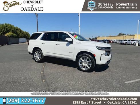 Certified 2021 Chevrolet Tahoe High Country AWD/4WD image 2