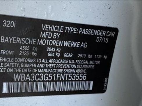 Used 2015 BMW 320i xDrive Sedan AWD/4WD image 22