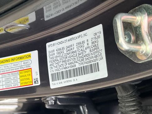 Used 2019 Honda Accord EX image 34