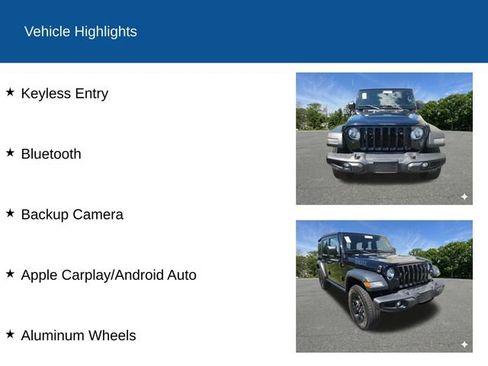 Used 2022 Jeep Wrangler Unlimited Sport AWD/4WD image 2