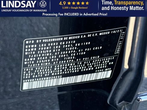 Used 2022 Volkswagen Tiguan SE R-Line image 26