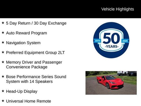 Used 2026 Chevrolet Corvette Stingray Preferred Cpe w/ 2LT RWD image 6