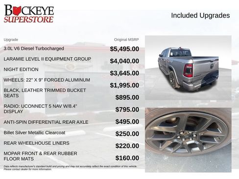 Used 2022 RAM 1500 Laramie AWD/4WD image 9