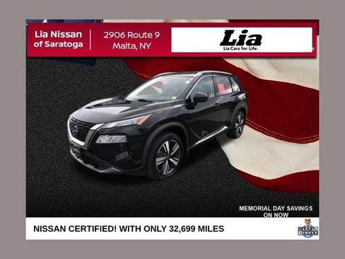 Certified 2023 Nissan Rogue SL w/ SL Premium Package AWD/4WD image 1