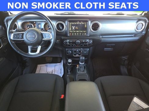 Used 2021 Jeep Wrangler Unlimited Sahara w/ Uconnect 4C Nav & Sound Group image 2