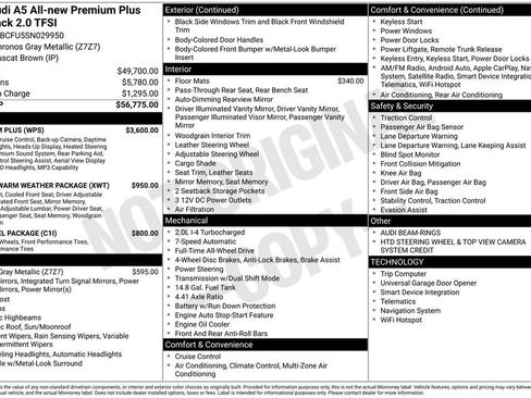 Used 2025 Audi A5 2.0T Premium Plus w/ Premium Plus image 30