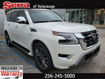 Used 2022 Nissan Armada Platinum w/ Captain's Chairs Package