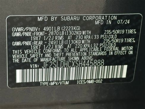 Certified 2025 Subaru Forester Sport w/ Popular Package #1 image 27