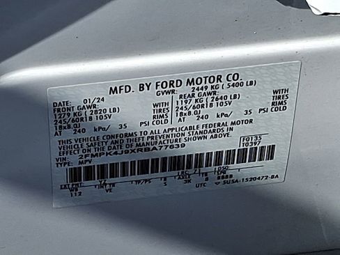 Used 2024 Ford Edge SEL AWD/4WD image 27