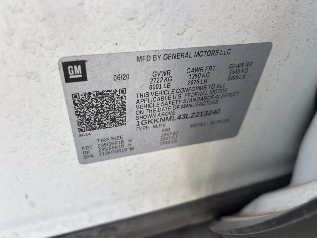 Used 2020 GMC Acadia SLT FWD image 10