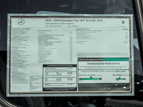 New 2025 Mercedes-Benz Sprinter 2500 image 25