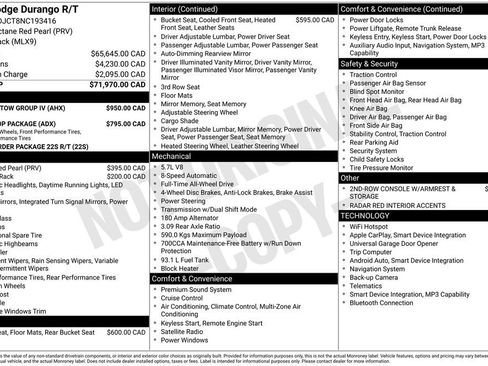 Used 2022 Dodge Durango R/T w/ Trailer Tow Group IV image 10