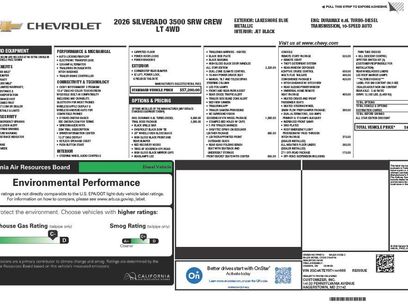 New 2026 Chevrolet Silverado 3500 LT w/ Trail Boss Package