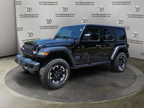 Used 2024 Jeep Wrangler Unlimited Rubicon 4xe AWD/4WD image 1