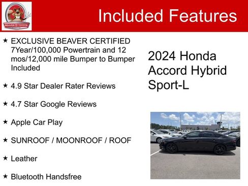 Used 2024 Honda Accord Sport image 5