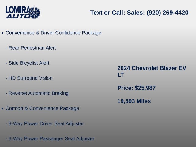 Used 2024 Chevrolet Blazer EV LT AWD/4WD image 7