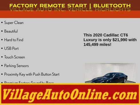 Used 2020 Cadillac CT6 Luxury AWD/4WD image 8