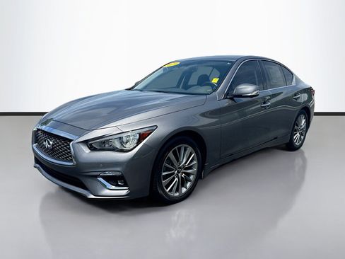 Used 2023 INFINITI Q50 Luxe w/ Cargo Package RWD image 3