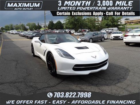 Used 2015 Chevrolet Corvette Stingray Convertible w/ 2LT Preferred Equipment Group image 1