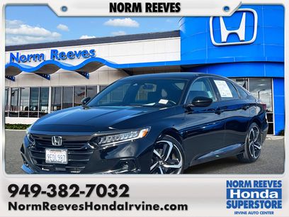 Certified 2022 Honda Accord Sport