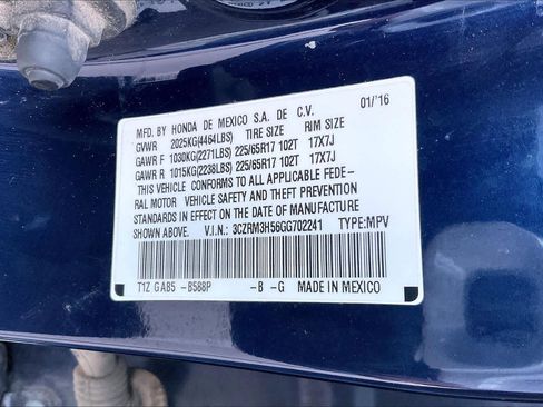 Used 2016 Honda CR-V EX image 35