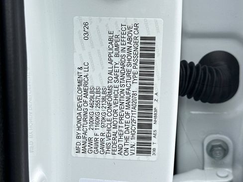 Certified 2026 Honda Accord Sport image 34