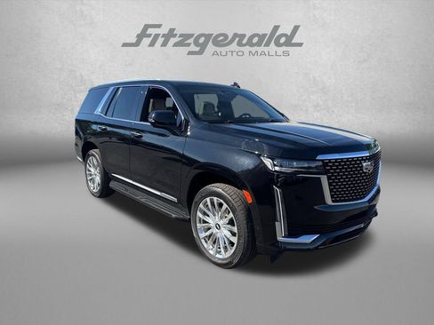 Used 2021 Cadillac Escalade Premium Luxury w/ Driver Assist Tech Package AWD/4WD image 1