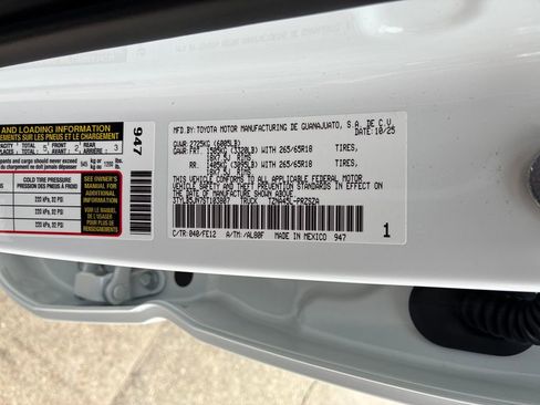 New 2025 Toyota Tacoma TRD Sport image 49