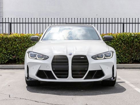 Used 2023 BMW M3 w/ M Carbon Exterior Package RWD image 2