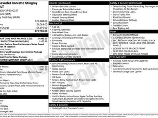 Used 2023 Chevrolet Corvette Stingray Preferred Cpe w/ Body-Color Dual Roof Package video 3