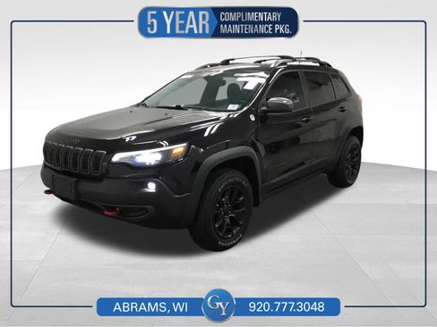 Used 2021 Jeep Cherokee Trailhawk w/ Technology Group AWD/4WD image 1