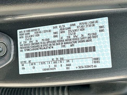 Certified 2024 Ford Escape Active image 30