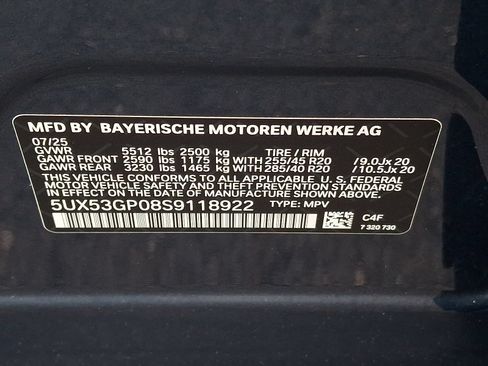 Used 2025 BMW X3 xDrive30i w/ Premium Package AWD/4WD image 25