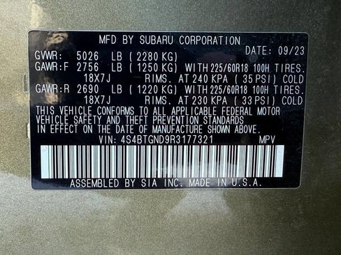 Used 2024 Subaru Outback Limited XT AWD/4WD image 24