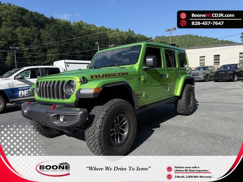 Used 2025 Jeep Wrangler Unlimited Rubicon w/ XTREMEE 35" Tire Package AWD/4WD image 1