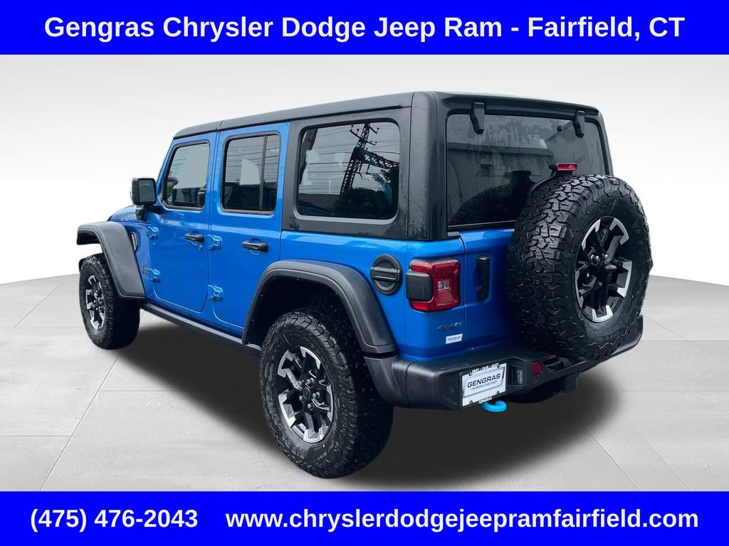 Certified 2025 Jeep Wrangler Unlimited Rubicon 4xe w/ Safety Group AWD/4WD image 5
