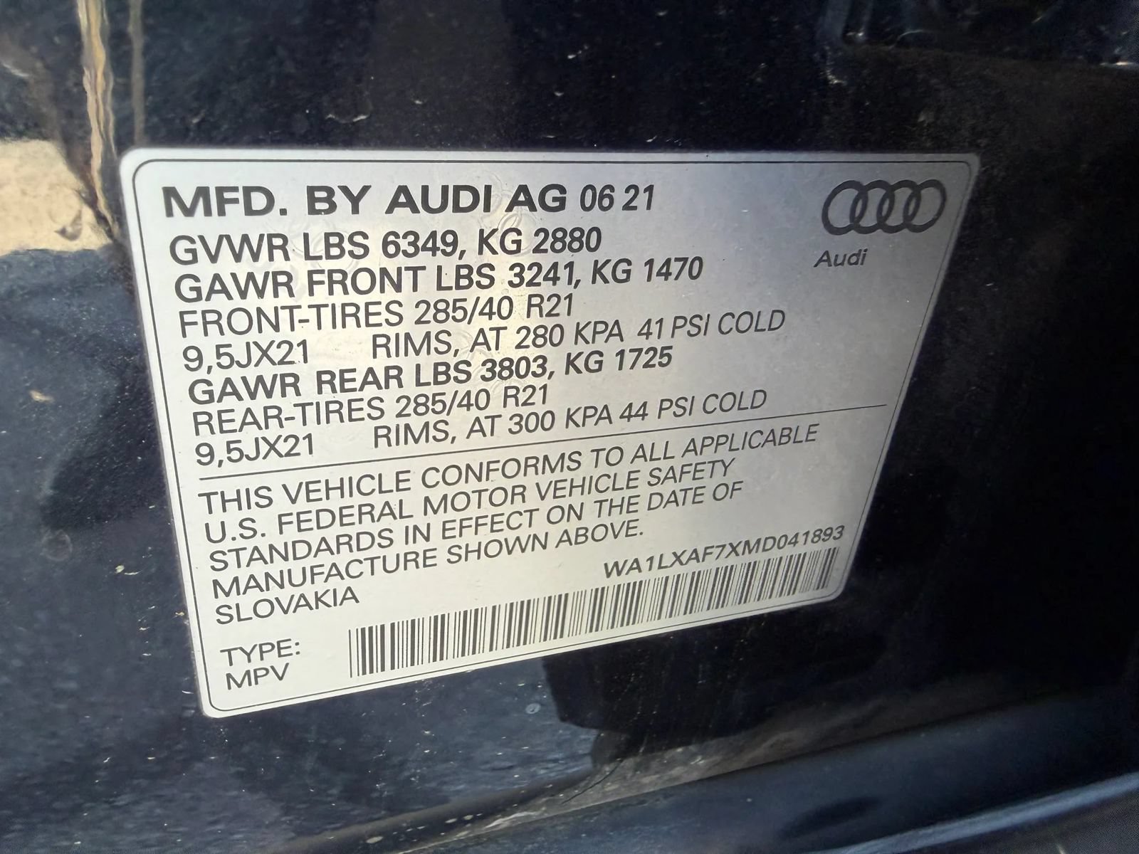 Used 2021 Audi Q7 3.0T Premium Plus w/ Executive Package AWD/4WD image 36