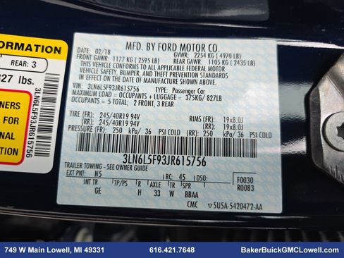 Used 2018 Lincoln MKZ Reserve w/ Climate Package image 37