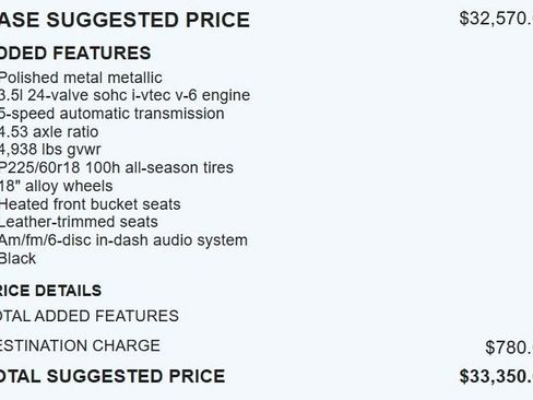 Used 2010 Honda Crosstour EX-L image 25