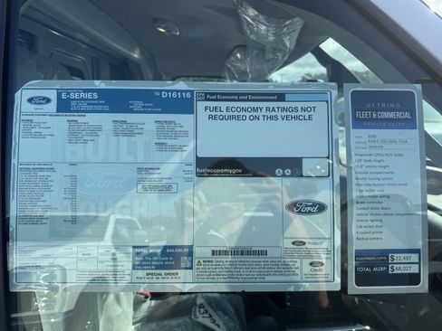 New 2026 Ford E-350 and Econoline 350 Super Duty w/ Power Equipment Group image 16