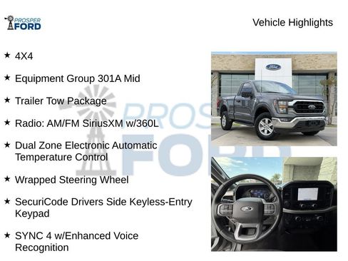 Used 2023 Ford F150 XLT w/ Equipment Group 301A Mid AWD/4WD image 5