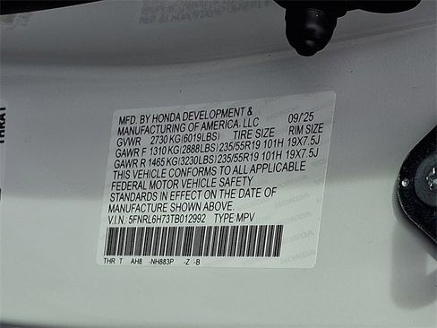 New 2026 Honda Odyssey Sport-L image 22