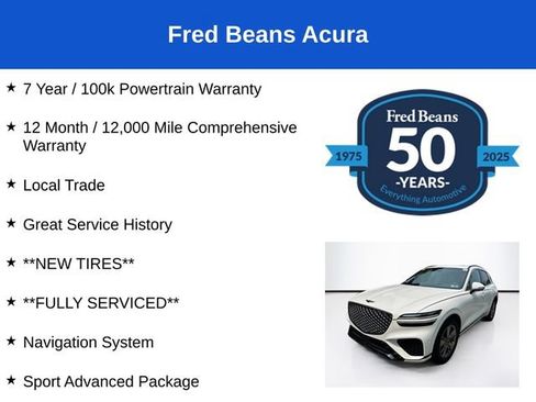Used 2022 Genesis GV70 3.5T Sport w/ Sport Advanced Package AWD/4WD image 3
